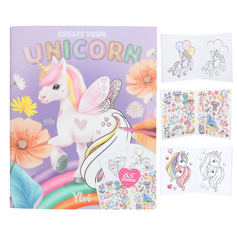 Ylvi Unicorn målarbok