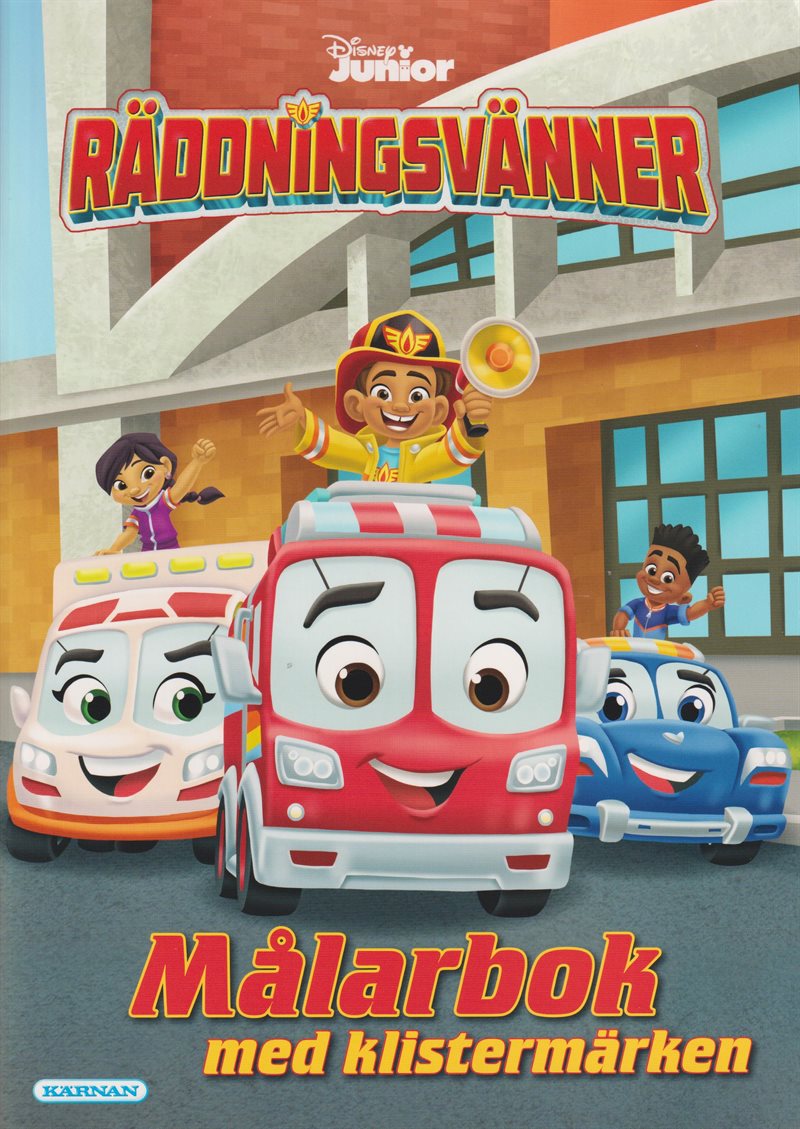 Målarbok Räddningsvänner