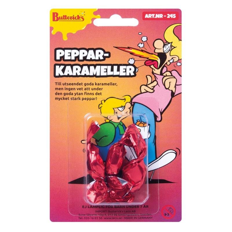 Pepparkarameller, 3st  - Buttericks