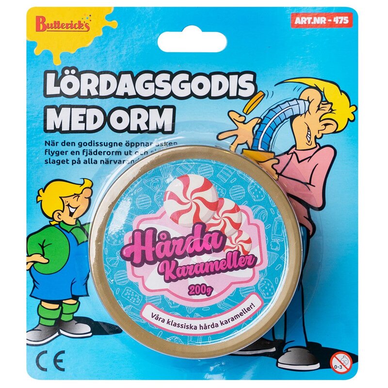 Lördagsgodis med orm  - Buttericks
