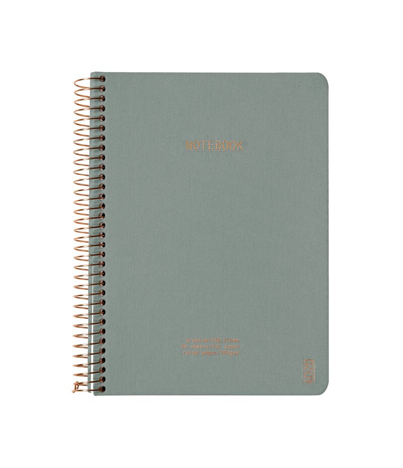 Anteckningsbok A5 KOZO Premium Aloe Vera