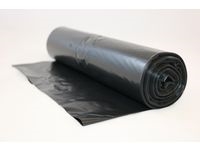 Plastsäck LD 125l 40my svart 25/RL