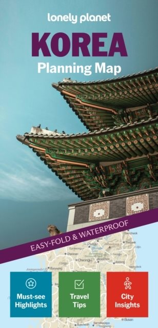 Lonely Planet Korea Planning Map