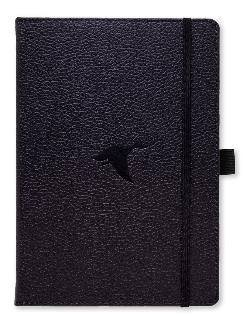 Dingbats* Wildlife A5+ Lined - Black Duck Notebook