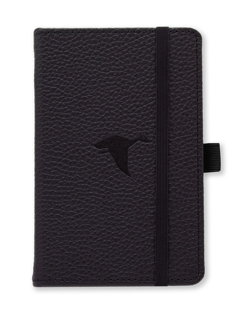 Dingbats* Wildlife A6 Pocket Graph - Black Duck Notebook