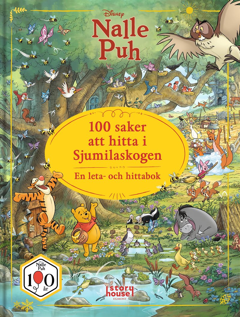 100 saker att hitta i Sjumilaskogen - en leta- och hittabok