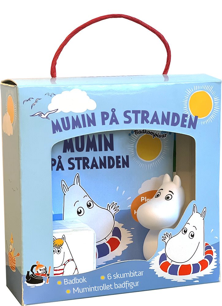 Mumin på stranden