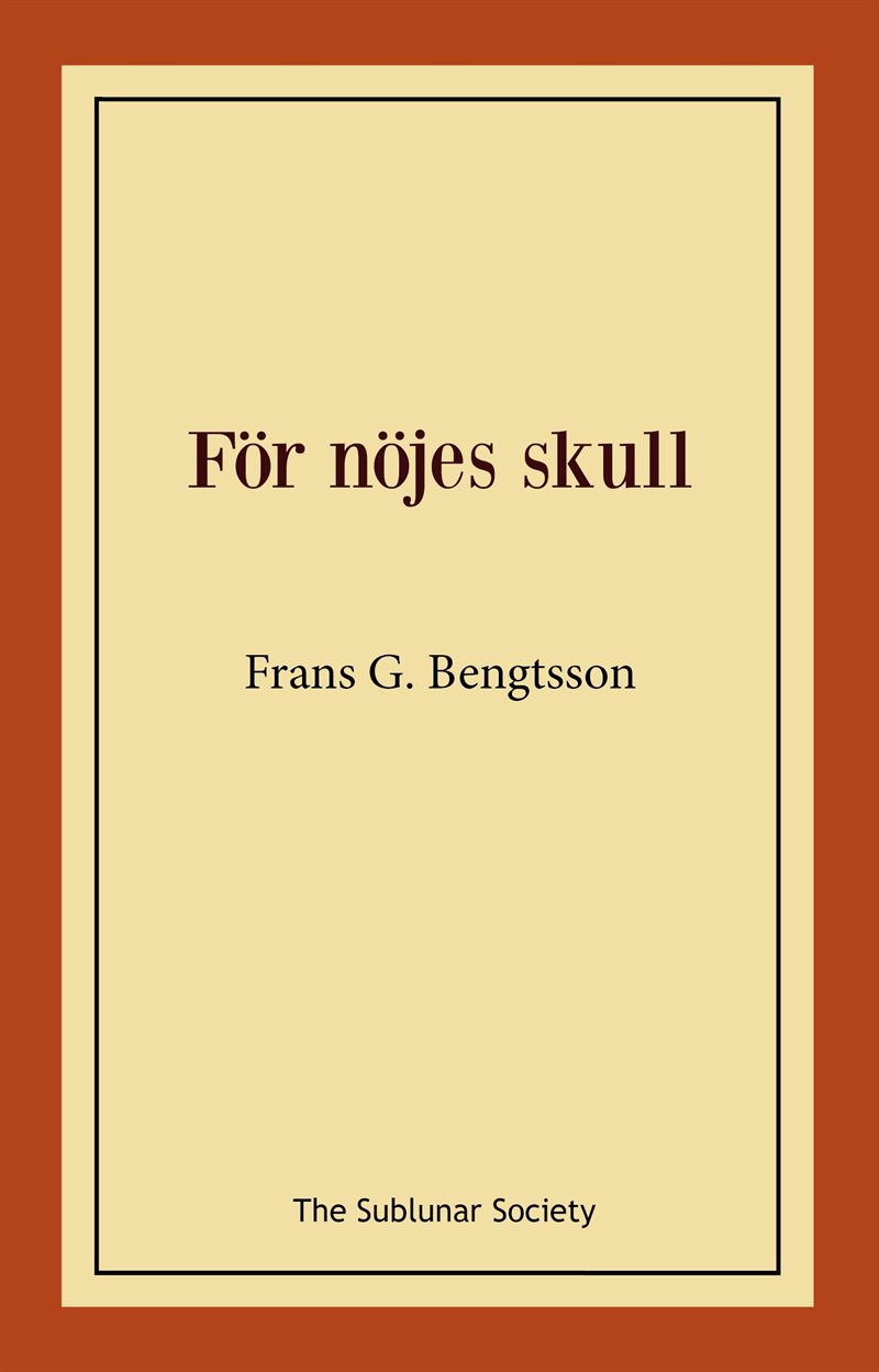 För nöjes skull