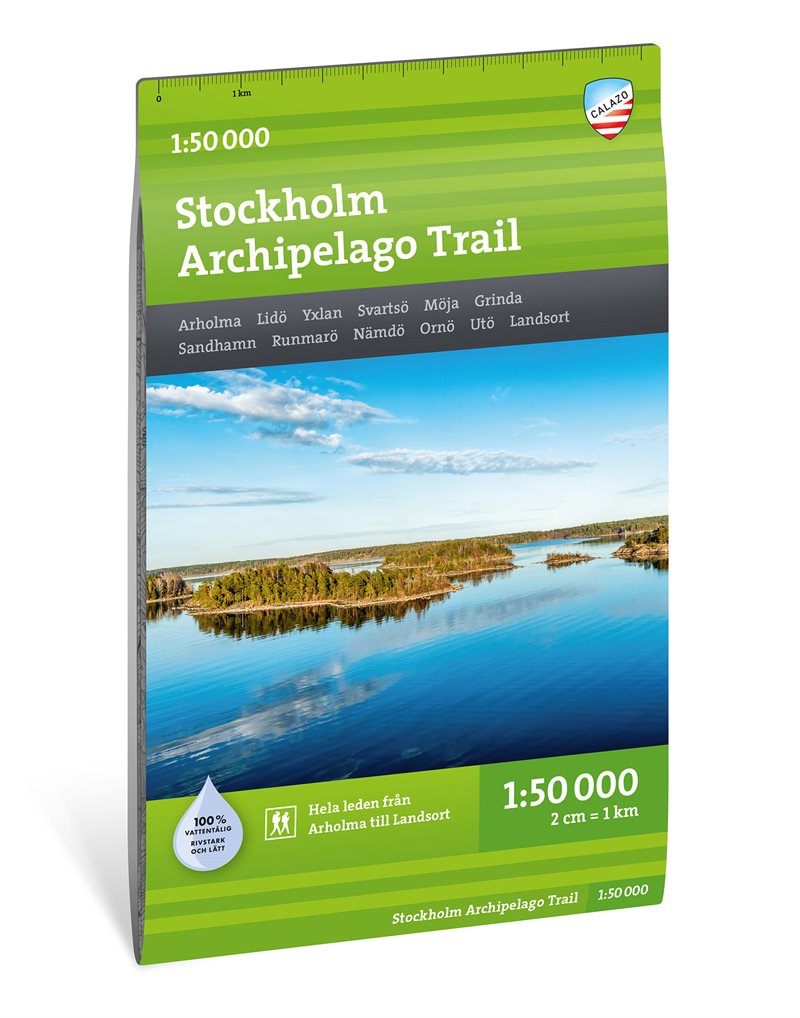 Stockholm Archipelago Trail 1:50000