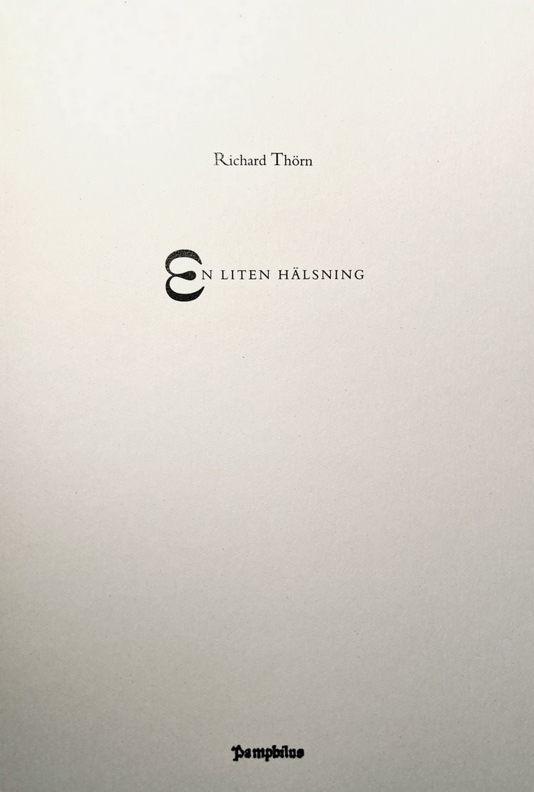 En liten hälsning