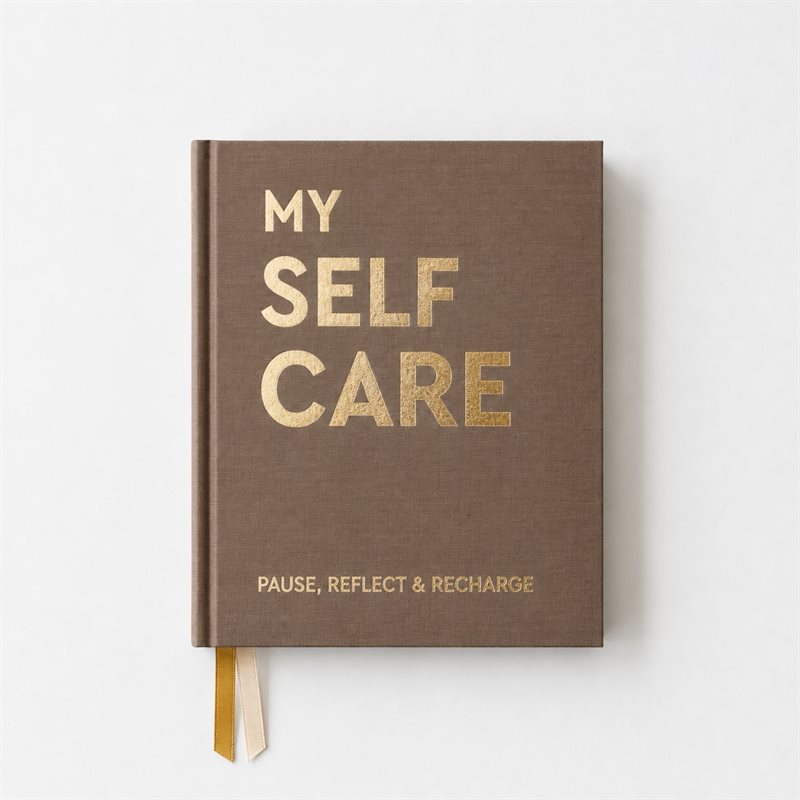 My Self Care journal - Brun