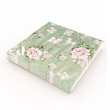 Kaffeservett 20p Rosa rosor