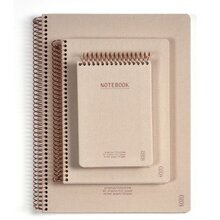Anteckningsbok A5 KOZO Premium Sand